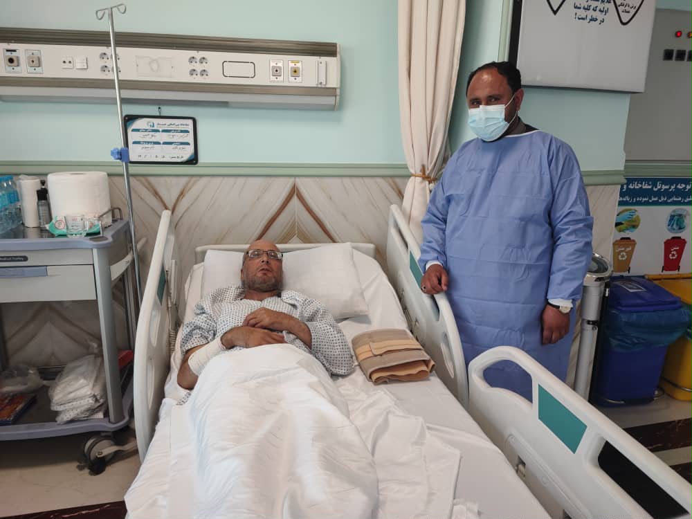 بازدید از مریض پیوند کلیه